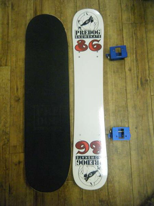 楽天市場】超レア 最強SLOT TRUCKS搭載 PREDOG SNOWSKATE SET86 Wide 