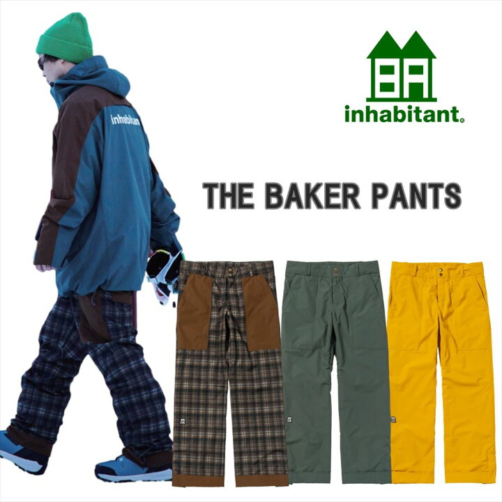 楽天市場】30%off THE BAKER PANTS ISM23OB52 INHABITANT SNOWWEAR  