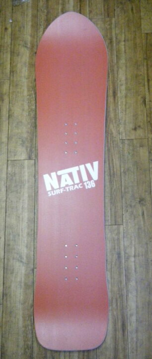 楽天市場】SNOWSURF 136 NATIV SNOWBOARD SURF-TRAC スノーサーフ136  