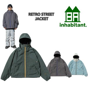 30%off RETRO STREET JACKET ISM23OT52 INHABITANT SNOWWEAR 2023/2024fgXg[gWPbgCnr^gr 23/24f Xm{WPbgXm[{[hWPbg Cnr