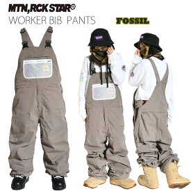 WORKER BIB PANTS MTN ROCKSTAR 2023/24モデルマウンテン ロックスター 2023-24モデル ワーカービブパンツ PLAN B PROJECT おまけあり mountain rockstar