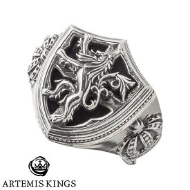 アルテミスキングス ARTEMIS KINGS ライオン シールド シルバー リング 指輪 13～21号 AKR0065