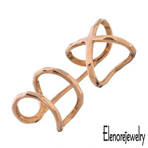 y|Cg5{IubNtCf[Iz GmAWG[ Elenore Jewelry 10K S[h C[Jt ANZT[ X2 CJt Ўp ELE0001