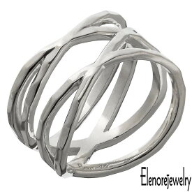 エレノアジュエリー Elenore Jewelry シルバー リング 指輪 SV ラップ レディース 9号 11号 13号 15号 ELR0066S