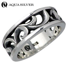 アクアシルバー AQUA SILVER 指輪 シルバーアクセサリー リング アラベスク シルバー 唐草 アクセサリー 7～21号 シルバー925 スターリングシルバー ASR068F