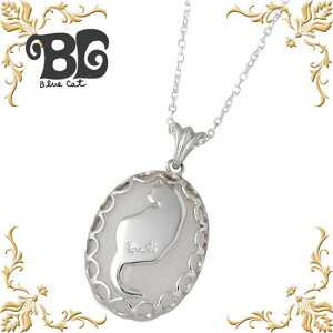 �u���[�L���b�g Blue Cat �V���o�[ �U��Ԃ�l�R �l�b�N���X �A�N�Z�T���[ �z���C�g�I�j�L�X �V���o�[925 �X�^�[�����O�V���o�[ SPV736-1227