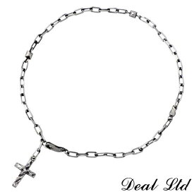 ディールエルティーディー DEAL LTD STUD POINT ANKLET シルバー アンクレット クロス ダイヤモンド シルバー925 スターリングシルバー シルバー950 ディールデザイン DEAL DESIGN 310166C