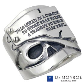 ドクターモンロー Dr MONROE リング 指輪 メンズ シルバー ジュエリー スカル スカルドクロ 13～23号 925 スターリングシルバー FC-246-SV