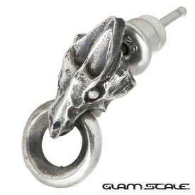 グラムスケイル GLAM SCALE シルバー ピアス アクセサリー 1個売り 片耳用 シルバー925 スターリングシルバー GS-6P-001