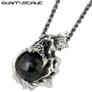 �O�����X�P�C�� GLAM SCALE �h���S�� �V���o�[ �l�b�N���X �A�N�Z�T���[ �`�F�[���t�� �X���[�L�[�N�H�[�c �h�N�� �� �V���o�[925 �X�^�[�����O�V���o�[ GS-6T-005SQ