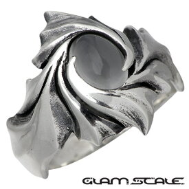 グラムスケイル GLAM SCALE ストーン シルバー リング ムーンストーン 指輪 アクセサリー 7号～21号 シルバー925 スターリングシルバー GS-ER-006MS