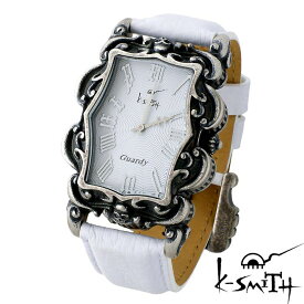 ケースミス K-SMITH 腕時計 Guardy ガーディ ホワイト ギョーシェ メンズ 時計 Guardy-WHG