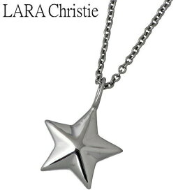 ララクリスティー LARA Christie ネックレス メンズ シルバー ジュエリー ステラ ブラックスター【楽ギフ】 925 スターリングシルバー LA-P5714-B