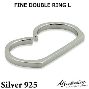 y|Cg5{IyVC[OXӍՁz GYRNV M's collection Vo[O w 19 FINE DOUBLE RING L FR-007