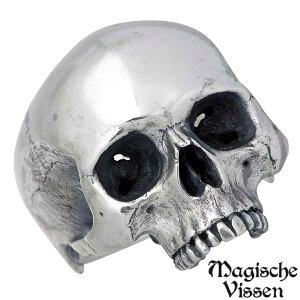 【ポイント5倍!マラソン期間中!】 マジェスフィッセン Magische Vissen シルバー リング スカル 指輪 アクセサリー 10〜25号 シルバー925 スターリングシルバー OZR-100