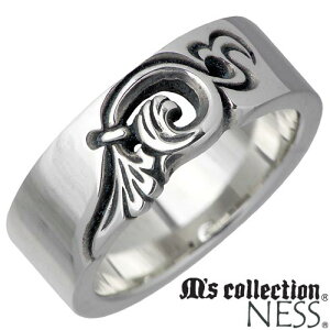 【ポイント5倍!マラソン期間中!】 エムズコレクション M's collection シルバー リング メンズ 15〜21号 フェザー 羽 指輪 アクセサリー シルバー925 スターリングシルバー MC-375