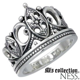 エムズ コレクション M's collection クラウン シルバー リング メンズ 15～21号 王冠 指輪 アクセサリー シルバー925 スターリングシルバー MC-635