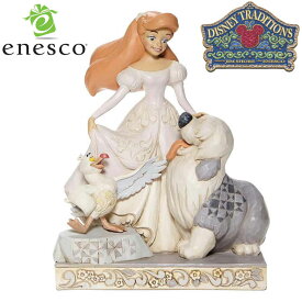 enesco(エネスコ)【Disney Traditions】アリエル ホワイトウッドランド ディズニー フィギュア コレクション 人気 ブランド ギフト クリスマス 贈り物 プレゼントに最適 6008066