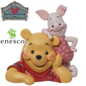 【ポイント2倍！マラソン終了まで】 プー＆ピグレット ベストフレンド ディズニー フィギュア 【Disney Traditions】 置物 インテリア enesco エネスコ コレクション 人気 ブランド ギフト 贈り物 プレゼントに 6011920