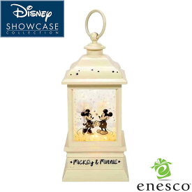 enesco(エネスコ)【Disney Showcase】ミッキー＆ミニー ウォーター ランタン ディズニー フィギュア コレクション 人気 ブランド ギフト クリスマス 贈り物 プレゼントに最適 6013277