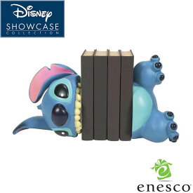 【ポイント2倍！マラソン期間中！】 スティッチ ブックエンド ディズニー フィギュア 【Disney Showcase】 置物 インテリア enesco エネスコ コレクション 人気 ブランド ギフト 贈り物 プレゼントに 6013296
