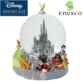 enesco(エネスコ)【Disney Showcase】ディズニー100 スノードーム ディズニー フィギュア コレクション 人気 ブランド ギフト クリスマス 贈り物 プレゼントに最適 6013696