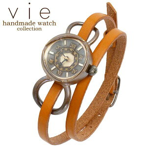 ���B�[ vie handmade watch ���� �r���v �n���h���C�h �E�H�b�` ���f�B�[�X WB-075-WL-005