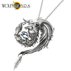 y|Cg5{I 3܂ŁIz Et}B.R.S WOLFMAN B.R.S lbNX Y Vo[ WG[ tFU[ u[gp[Y 925 X^[OVo[ WO-P-188CL60