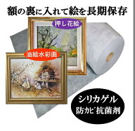 絵画の保存用シート 【40号】(81cm×100cm)×【1枚】【送料220円】 （調湿乾燥剤と抗菌剤のシート） 絵 …