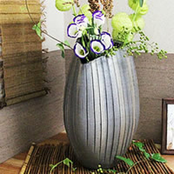 楽天市場】【10%OFFクーポン配布中】花瓶 おしゃれ 大きい 信楽焼 和風 
