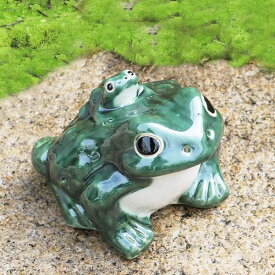 【12月13日10時開始ポイント10倍】信楽焼 6号青蛙 縁起物カエル 陶器蛙 やきもの 陶器 しがらきやき 蛙 陶器かえる 信楽焼カエル かえる 庭 カエル やきもの 金運 しがらき ka-0073