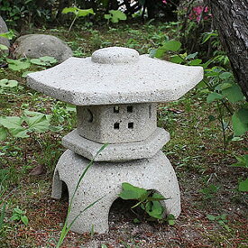 【12月13日10時開始ポイント10倍】信楽焼 和風 おしゃれ 14号六角雪見燈篭 お庭 陶器 燈籠 和 豪華 落ち着き 庭園 トウロウ とうろう 灯籠 燈籠 石 飾る 彩る　ok-0041