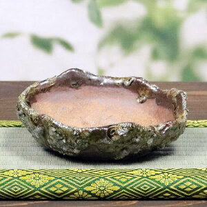 山草鉢 手作りの陶器植木鉢 山野草鉢 信楽焼 山草 鉢 しがらき 陶器鉢 植木 やきもの 信楽焼鉢 手づくり sa-0300