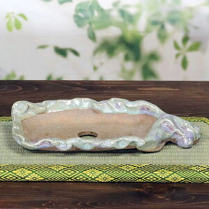 山草鉢 手作りの陶器植木鉢 山野草鉢 信楽焼 山草 鉢 しがらき 陶器鉢 植木 やきもの 信楽焼鉢 手づくり sa-0317