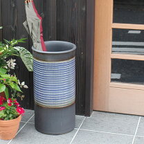 楽天市場】傘立て 陶器 青の通販