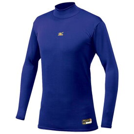【送料290円】ミズノ ミズノプロ ブレスサーモ バイオギアアンダーシャツ(野球) メンズ パステルネイビー Mizuno 12JA6C0216
