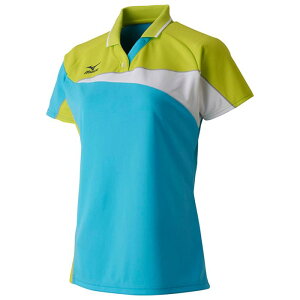 【送料290円】ミズノ ゲームシャツ レディース ブルーアトール Mizuno 62JA721321
