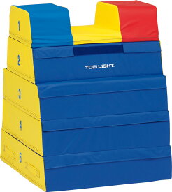 【送料無料】トーエイライト T1837 ソフト閉脚跳び箱5段 TOEILIGHT