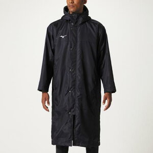 ミズノ 中綿ロングボアコート ディープネイビー Mizuno 32JE855514