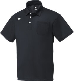 デサント ポロシャツ（ポケット付） DTM－4601B ブラック DESCENTE DTM4601B BLK