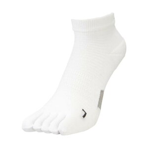 ミズノ ランニングサポートソックス(5本指)(ユニセックス) ホワイト Mizuno J2MX100101