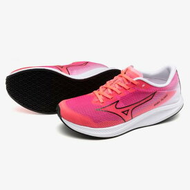 【送料無料】ミズノ デュエルフラッシュ(陸上競技)［ウィメンズ］ ピンク×ブラック×ホワイト Mizuno U1GE236001