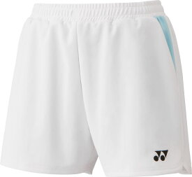 【送料無料】ヨネックス ニットショートパンツ ホワイト Yonex 25069 011