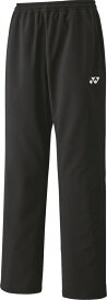 【送料無料】ヨネックス ウォームアップパンツ ブラック Yonex 60141 007