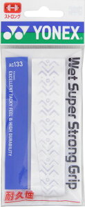 【送料290円】ヨネックス ウェットスーパーストロンググリップ( 1 本入) ホワイト Yonex AC133 011