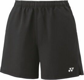 【送料無料】ヨネックス ウィメンズハーフパンツ ブラック Yonex 25095 007