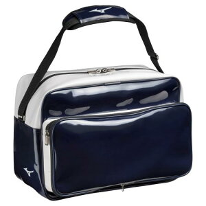 ミズノ セカンドバッグエナメル(42L) ネイビー Mizuno 1FJDB02274