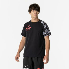 【送料290円】ミズノ N-XT Tシャツ（ユニセックス） ブラック Mizuno 32JAB21009