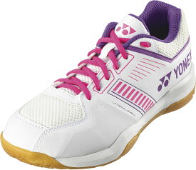 【送料無料】ヨネックス パワークッション ストライダーフロー ホワイト×ピンク Yonex SHBSF1 062