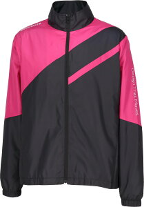 デサント ウインドブレーカージャケット ブラック×ピンク DESCENTE DZ4FWBR1UB BKPK